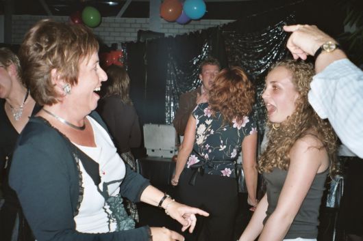 Ber met haar dochter Daphne