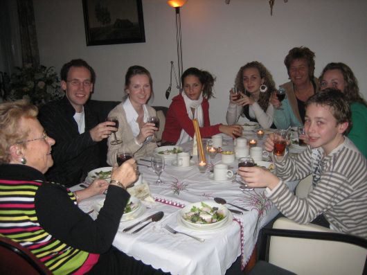 24 dec. kerstavond bij oma