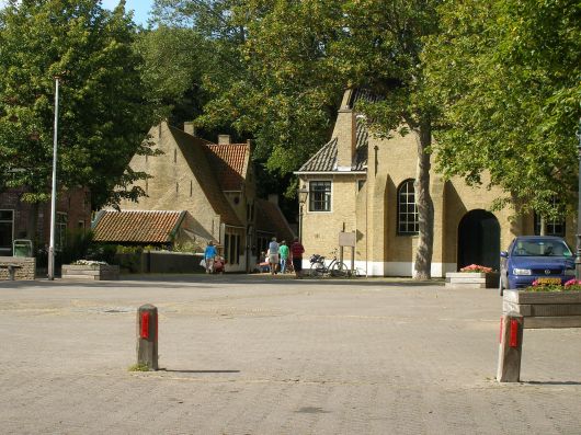 het dorpsplein