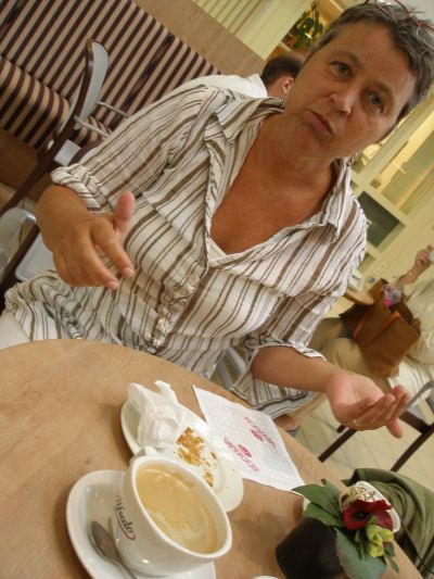 in het restaurant in het AVL