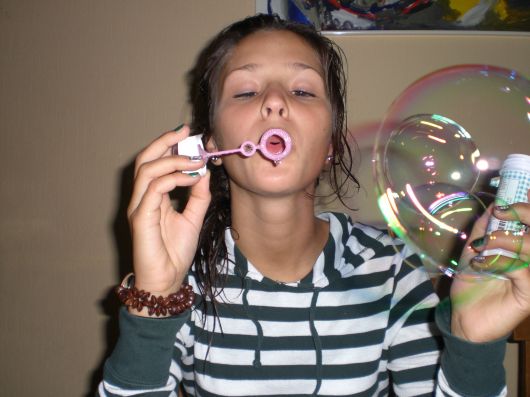 Amber met mijn weekcadeau