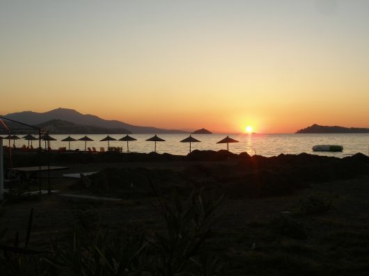 De enige taverne nog met ligstoelen