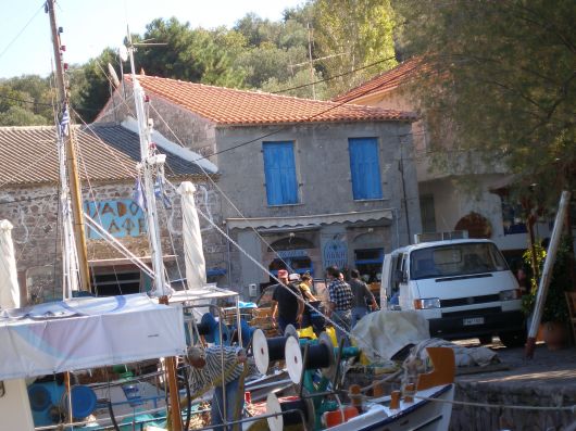 de vissers in onderhandeling