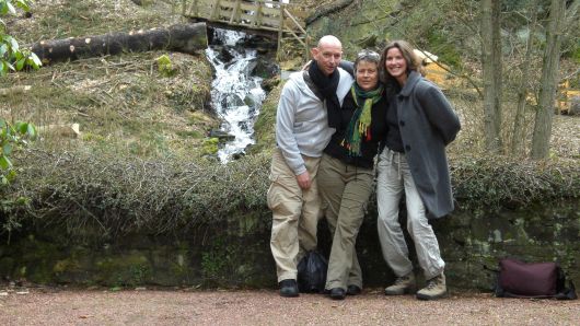 Frank, ik en Marie Louise samen een weekendje naar het Newlifestyleresort in Duitsland