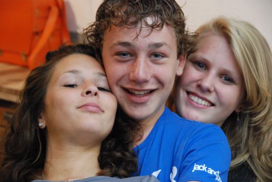 Amber, Gideon en Eva