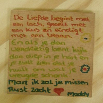 houtje van Maddy