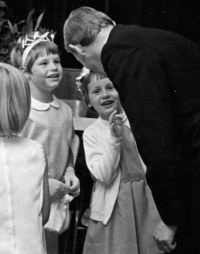 Mariella en vriendinnetje Marijke