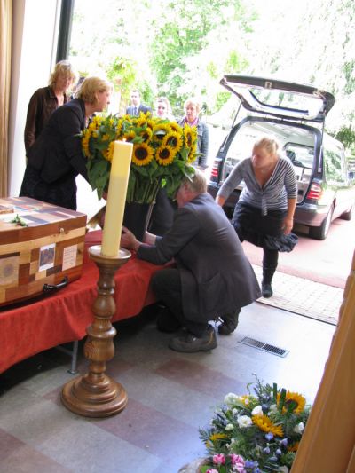 zonnebloemen van de Hospice