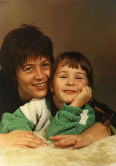 Gaby en Amber 1995