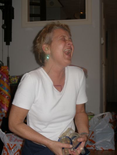 Sinterklaas 2006, Gaby krijgt een duikbril cadeau