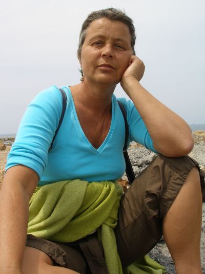 Gaby op vakantie met Jan en Amber 2007