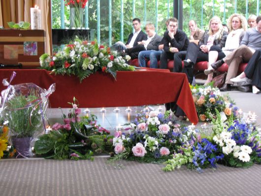 lichtjes rond de kist